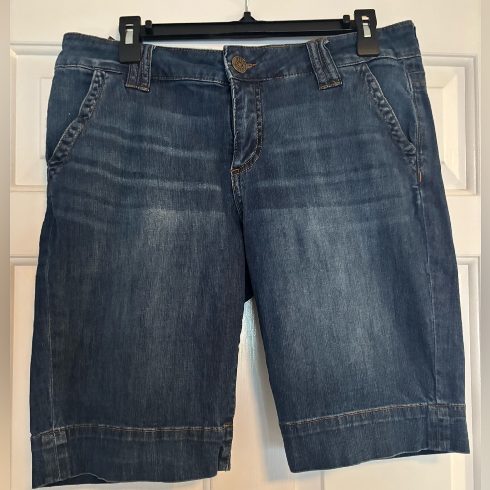 Kut from the Kloth Dark Blue Denim Shorts